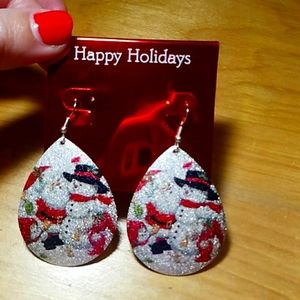 Christmas earrings